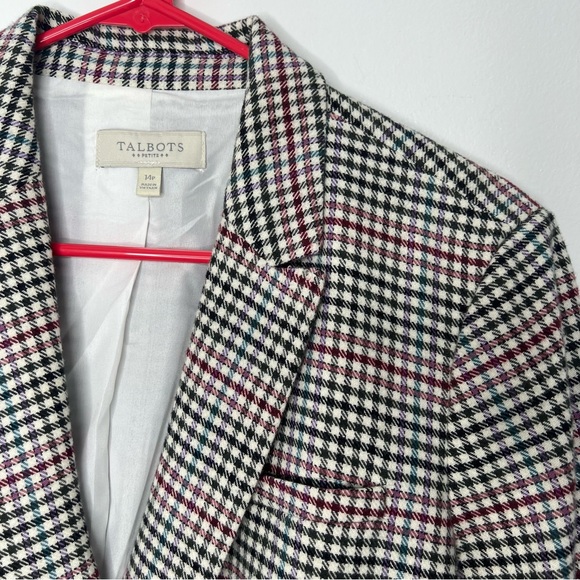 Talbots | Plaid Blazer - Picture 2 of 6